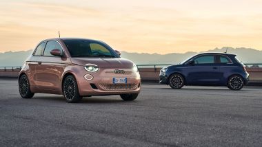 Fiat 500 e: 320 km di autonomia