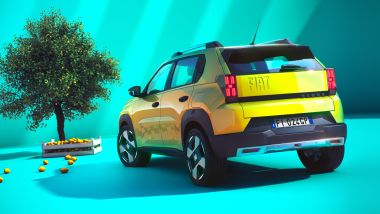 Fiat Grande Panda, 3/4 posteriore