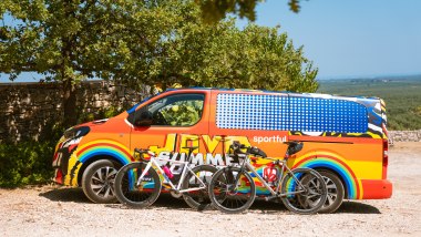Fiat Grande Panda: l'Ulysse &egrave; il secondo veicolo di appoggio logistico del tour di Jovanotti