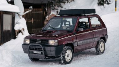 Fiat Panda 4x4 Showtime: vista 3/4 anteriore