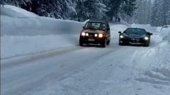 Fiat Panda 4x4 vs Ferrari SF90: il video da Instragram