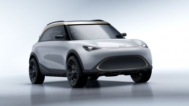 Fine produzione Smart EQ ForFour: il SUV compatto Concept #1 