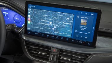 Ford Focus 2022, il display del sistema SYNC 4
