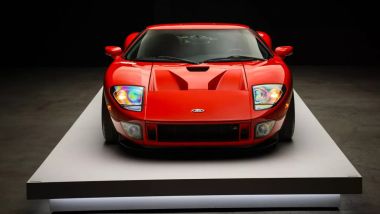 Ford GT: colorazione in rosso Mark IV senza strisce racing