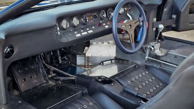 Ford GT40 replica by Cape Advanced Vehicles, la plancia