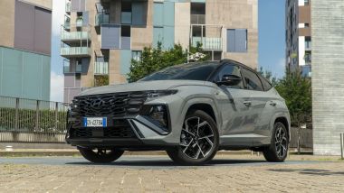 Ford Kuga, Hyundai Tucson, Kia Sportage: il nuovo design del frontale di Hyundai