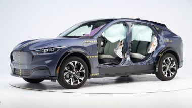 Ford Mustang Mach-E: il SUV elettrico supera i nuovi crash test