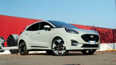 Ford Puma EcoBoost Hybrid 155 ST-Line X, 3/4 anteriore