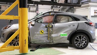 Ford Puma - test Euro NCAP di impatto laterale dopo l’impatto
