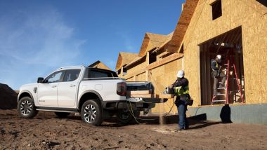Ford Ranger Plug-in hybrid con Pro Power Onboard