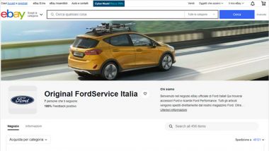 Ford sbarca su eBay
