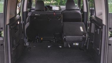 Ford Tourneo Courier Active: una delle configurazioni del versatile bagagliaio