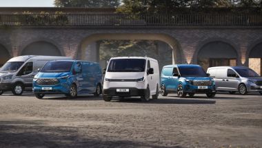 Ford Transit City: la gamma dei veicoli commerciali dell'Ovale Blu