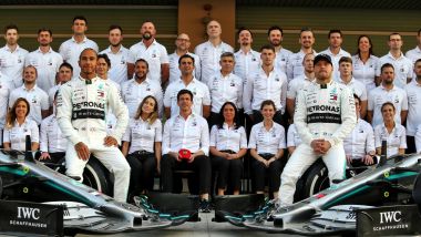 Formula 1 Team Mercedes 2019, Lewis Hamilton, Valtteri Bottas, Toto Wolff