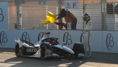 Formula E 2019-2020, ePrix Ad Diriyah: Nico Muller (Geox Dragon) a muro nella fase finale della qualifica-1