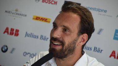 Formula E 2019-2020, test Valencia Day-1: Jean-Eric Vergne (Ds Techeetah) in conferenza stampa
