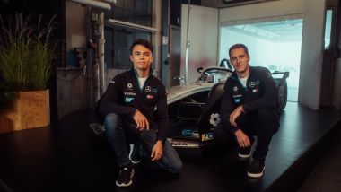 Formula E 2021: Nyck De Vries e Stoffel Vandoorne (Mercedes EQ)