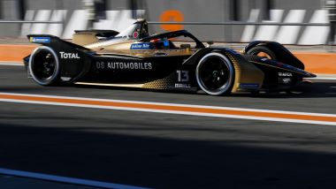 Formula E 2021 test Valencia: Antonio Felix Da Costa (DS Techeetah) in pista