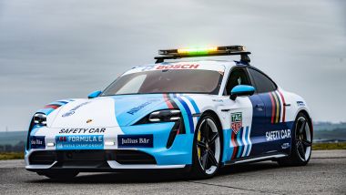 Formula E 2022, la Porsche Taycan Turbo S Safety Car