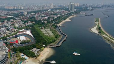 Formula E 2023: vista aerea del circuito di Jakarta | Foto: Fia Formula E