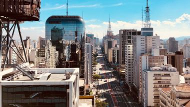 Formula E 2023: Vista aerea della città di San Paolo | Foto: Fia Formula E