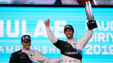 Formula E, ePrix Ad Diriyah 2019: Maximilian Gunther e Alexander Sims (Bmw) sul podio