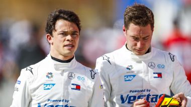 Formula E ePrix Ad Diriyah 2021: i due piloti Mercedes Formula E, Nyck De Vries e Stoffel Vandoorne