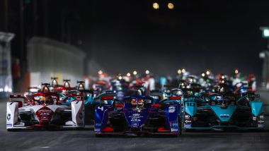 Formula E ePrix Ad Diriyah 2021: la partenza della gara