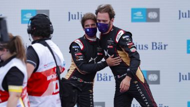 Formula E ePrix Berlino-4 2020: Jean-Eric Vergne e Antonio Felix Da Costa (DS Techeetah)