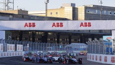 Formula E ePrix Berlino-5 2020: la partenza della gara