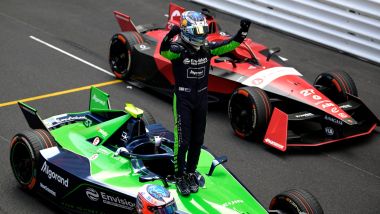 Formula E ePrix Monaco 2023: Nick Cassidy (Envision Racing) festeggia la vittoria