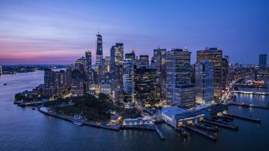 Formula E ePrix New York 2019, Brooklyn: la skyline di Manhattan