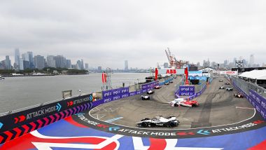 Formula E ePrix New York 2021: la partenza della gara