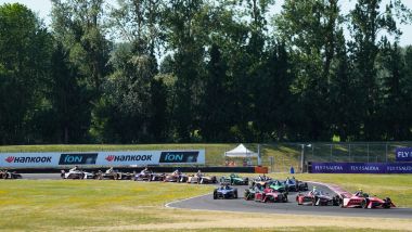 Formula E ePrix Portland 2023: La partenza della gara | Foto: Fia Formula E