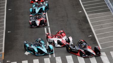 Formula E ePrix Roma 2021: le auto in pista