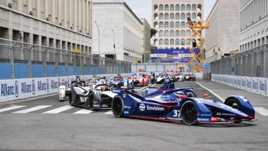 Formula E ePrix Roma 2021: Nick Cassidy (Envision Virgin Racing) guida il gruppo