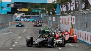 Formula E ePrix Seoul 2022: Edoardo Mortara (Venturi Racing) al comando della corsa