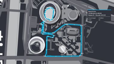 Formula E ePrix Seoul 2022: la mappa del circuito