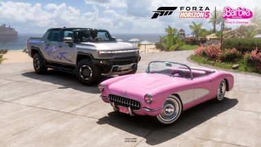 Forza Horizon 5, le auto di Barbie e Ken nel videogame