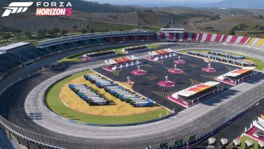 Forza Horizon 5: ritorna l'ovale per le gare di velocità negli stadi