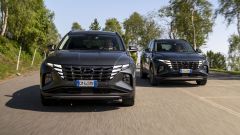 Hyundai Tucson: confronto fra full-hybrid e la plug-in hybrid