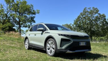 Gamma elettrificata Skoda: il design ''Modern Solid'' del SUV compatto elettrico Elroq