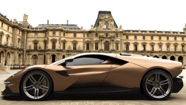 Garagisti &amp; Co GP1: il design si ispira alla Lancia Stratos Zero e alla Lamborghini Countach