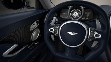 Gli interni della Aston Martin DBS Superleggera Concorde Edition