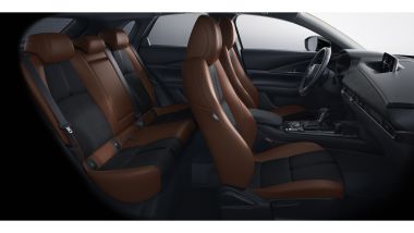Gli interni della Mazda3 Nagisa edition