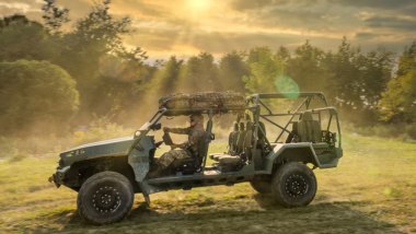 GM Defense: progetto di veicolo autonomo per l'esercito USA, qui un modello per la fanteria