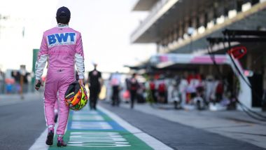 GP Abu Dhabi 2020, Yas Marina: Sergio Perez (Racing Point), unico ritirato della gara