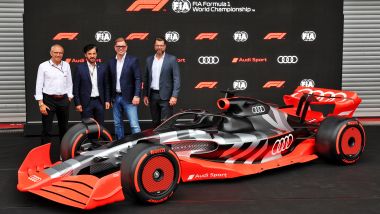GP Belgio 2022, Spa Francorchamps: la presentazione di Audi in Formula 1 dal 2026