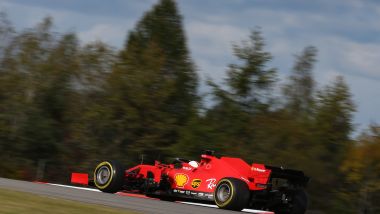 GP Eifel 2020, Nurburgring: Sebastian Vettel (Scuderia Ferrari)