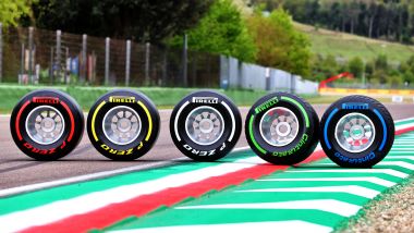 GP Emilia Romagna 2021, Le cinque gomme Pirelli P-Zero per il round di Imola della Formula 1